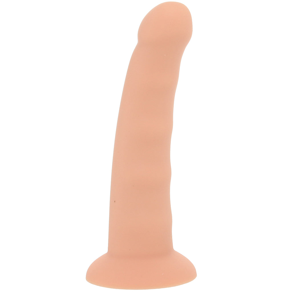 PinkCherry Premium 6.5 Inch Light Silicone Wavy Dildo Dildo Sex Toys > G-Spot Dildos - Tophatter Daily Deals
